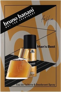 Bruno Banani Man's Best Набор (edt/30ml + deo/spray/50ml)