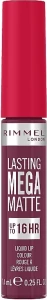 Рідка матова помада для губ - Rimmel Lasting Mega Matte Liquid Lip Colour, 930 - Ruby Passion, 7.4 мл