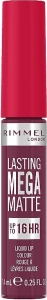 Рідка матова помада для губ - Rimmel Lasting Mega Matte Liquid Lip Colour, 900 - Ravishing Rose, 7.4 мл