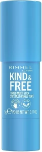 Rimmel Kind & Free Tinted Multi Stick Мультистік для обличчя та губ