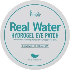 Prreti Зволожувальні гідрогелеві патчі для зони навколо очей Real Water Hydrogel Eye Patch
