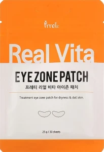 Prreti Гидрогелевые патчи для глаз с витамином С Real Vita Eye Zone Patch