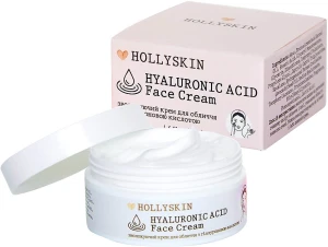 Hollyskin Зволожувальний крем для обличчя з гіалуроновою кислотою Hyaluronic Acid Face Cream