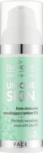 Farmona Professional Нормалізувальний крем для обличчя Unique Skin Effectively Normalizing Cream With Zinc PCA
