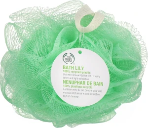 The Body Shop Оливкова мочалка для душу Ultra Fine Bath Lily Green