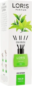 Loris Parfum Аромадиффузор "Зеленый чай" Reed Diffuser Green Tea