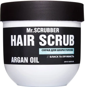 Mr.Scrubber Скраб для кожи головы с маслом арганы и кератином Argan Oil Hair Scrub