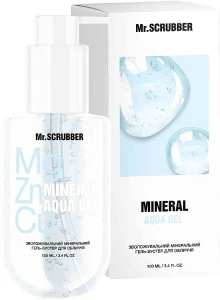 Mr.Scrubber Увлажняющий минеральный гель-бустер для лица Mineral Aqua Gel