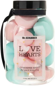 Mr.Scrubber Парфюмированное мыло ручной работы "Love Hearts" Hand Made Soap