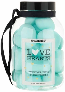 Mr.Scrubber Парфюмированное мыло ручной работы "Love Hearts Tiffany" Hand Made Soap