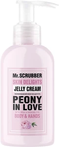 Mr.Scrubber Крем-гель для тела и рук Skin Delights Peony in Love