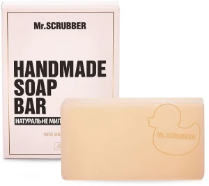 Mr.Scrubber Брусковое мыло ручной работы в подарочной коробке "Мандарин"