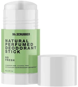 Mr.Scrubber Натуральний парфумований дезодорант "So Fresh" Natural Perfumed Deodorant Stick