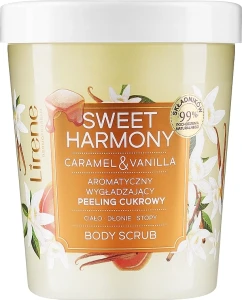 Lirene Ароматический разглаживающий сахарный пилинг Peeling Sweet Harmony Caramel Vanilla