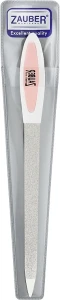 Zauber Stainless Steel Nail File with Gum Handle