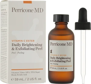 Perricone MD Освітлювальний і відлущувальний пілінг для обличчя Vitamin C Ester Daily Brightening & Exfoliating Peel