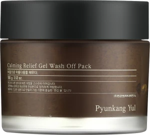 Pyunkang Yul Успокаивающая гелевая маска для лица Calming Relief Gel Wash Off Pack