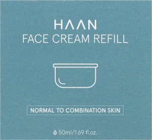 HAAN Увлажняющий крем для лица с гиалуроновой кислотой Hyaluronic Face Cream Normal to Combination Skin Refill (сменный блок)