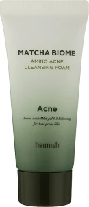 Heimish Кремова пінка для проблемної шкіри Matcha Biome Amino Acne Cleansing Foam