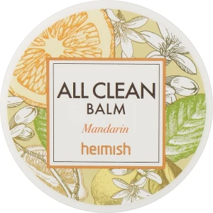 Heimish All Clean Balm Mandarin Очищувальний бальзам для зняття макіяжу з мандарином