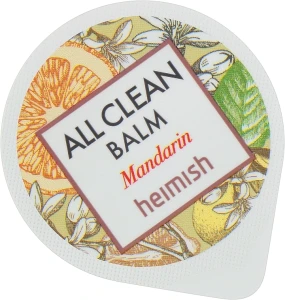 Heimish Очищающий бальзам для снятия макияжа с мандарином All Clean Balm Mandarin (пробник)