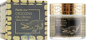 FarmStay Крем для лица с жиром крокодила Crocodile Oil Cream