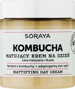 Soraya Матувальний денний крем для комбінованої та жирної шкіри Kombucha Mattifying Day Cream