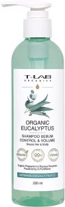 T-LAB Professional Шампунь для жирного волосся Organics Organic Eucalyptus Shampoo