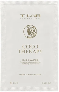T-LAB Professional Шампунь для волосся Coco Therapy Duo Shampoo (пробник)