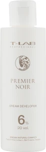 T-LAB Professional Крем-проявник 6% Premier Noir Cream Developer 20 vol. 6%