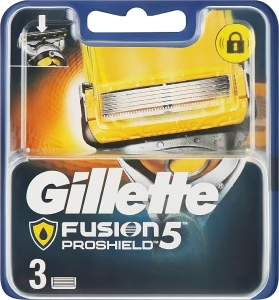 Gillette Змінні касети для гоління, 3 шт. Fusion ProShield
