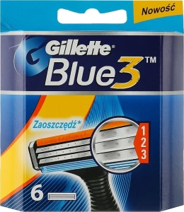 Gillette Змінні касети Blue 3