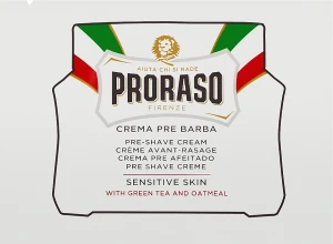 Proraso Крем до бритья для чувствительной кожи White Line Pre-Shaving Anti-Irritation Cream (пробник)