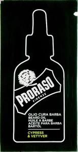 Proraso Олія для бороди Cypress & Vetyver Beard Oil (пробник)