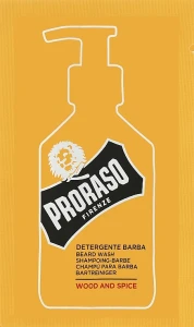 Proraso Шампунь для бороди Wood & Spice Beard Wash (пробник)