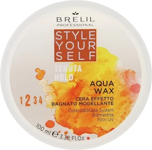 Brelil Моделирующий воск для волос Style Yourself Hold Aqua Wax
