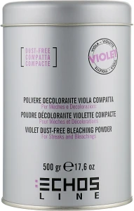 Echosline Безпиловий блонд-фіолетовий порошок Bleaching Polvere Decolorante Violet Compatta