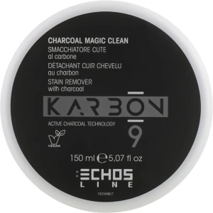 Echosline Крем для видалення фарби зі шкіри голови з активованим вугіллям Karbon 9 Charcoal Magic Clean