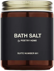 Poetry Home Suite Number 601 Парфюмированная соль для ванн