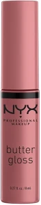 NYX Professional Makeup Butter Gloss Зволожувальний блиск для губ