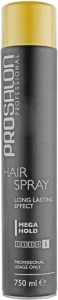 Prosalon Лак для волосся, екстрасильної фіксації Hair Spray Mega Hold Long Lasting Effect
