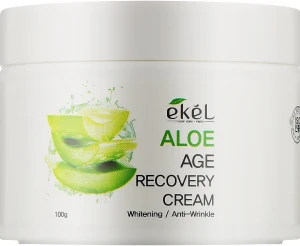 Ekel Крем для лица с экстрактом алоэ Age Recovery Cream Aloe