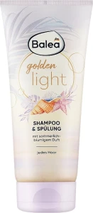 Balea Шампунь-кондиціонер 2 в 1 Shampoo & Conditioner Golden Light