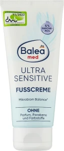 Balea Крем для ног Ultra Sensitive Med