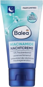 Balea Ночной крем для лица с ниацинамидом Niacinamide Night Cream