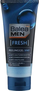 Balea Гель-пилинг 3в1 Men Fresh Peeling Gel