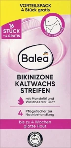 Balea Воскові смужки для депіляції зони бікіні