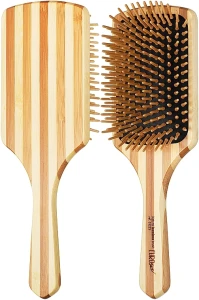 Eurostil Щетка бамбуковая для волос 03223 Bamboo Paddle Large Model