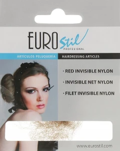 Eurostil Сеточка для волос нейлон, светло-коричневая, 01046/65