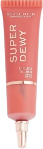 Makeup Revolution Superdewy Liquid Blush Жидкие румяна для лица